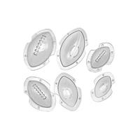 3D Rugby Set Of 3 Polycarbonate Mould - Pc Mold