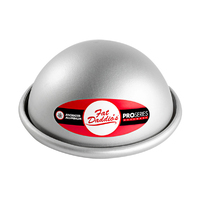 Fat Dadios Hemisphere 3D Ball Cake Pan - 3.5 X 1.75 Inch Deep