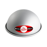 Fat Dadios Hemisphere 3D Ball Cake Pan - 6.50 X 3.25 Inch Deep