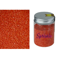 Orange Non-Pareils Sprinkles - 100g