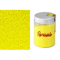 Yellow Non-Pareils Sprinkles - 100g