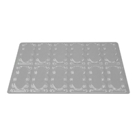 Rectangle Plaque Chocolate Candy Mould - Pp004 **