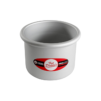 Round Cake Tin 5 X 4 High - Fat Daddios