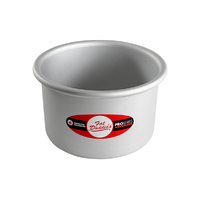 Round Cake Tin 6 X 4 High - Fat Daddios