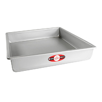 15 Inch Square - 3 Inch Deep Pan - Baking Cake Tin - Fat Daddios