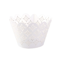 White Lattice Cake Wraps - Cake Decorating Tools - 12 Pack