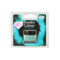 Peacock Blue Powder Colour - Rainbow Dust  