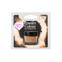 Pale Terracotta Powder Colour - Rainbow Dust 