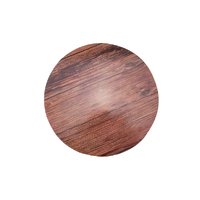 Dark Timber Look - 10 Inch - Round Cake Board