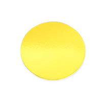 6 Inch Round Gold Cardboard - Soft Cake Boards