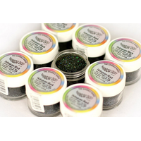 Hologram - Black - Dust And Glitters Rainbow Dust Cake Decorating Glliter