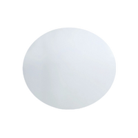 10 Inch Round Board - White Gloss