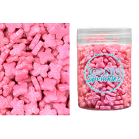 Pink Butterflies Sprinkles - 100g