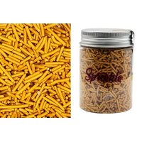 Gold Jimmies Sprinkles - 100g