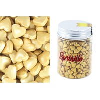 Gold Sweet Hearts Sprinkle - 500g