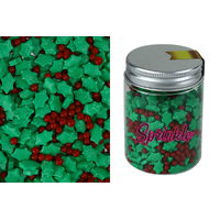 Holly & Berry Sprinkles - 100g