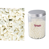 Mermaid Tails White Sprinkles - 500g