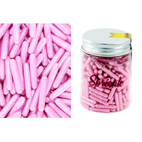 Pearl Pink Rods Sprinkle - 100g