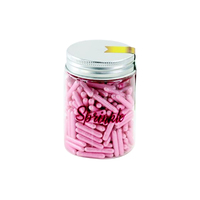 Pearl Pink Rods Sprinkle - 500g