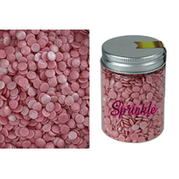 Pearl Pink Confetti Sprinkles - 100g