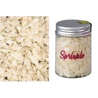 Pearl White Rock Sugar Sprinkles - 500g