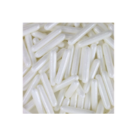 Pearl White Rods Sprinkle - 1kg