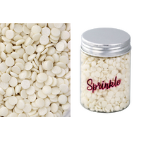 Pearl White Confetti Sprinkles - 100g