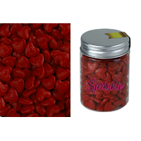 Red Hearts Sprinkles - 100g