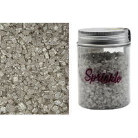 Sugar Crystals Silver Sprinkle Mix - 100g