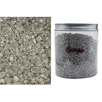 Sugar Crystals Silver Sprinkle Mix - 500g