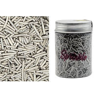 Silver Jimmies Sprinkles - 100g