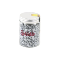 Silver Sweet Hearts Sprinkles - 1kg