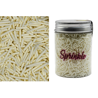 White Jimmies Sprinkles - 100g