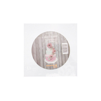 6 Inch Square Cake Board - White