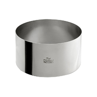 6 Inch X 3 Inch - Pastry Baking Round Stainless Steel Cake Ring