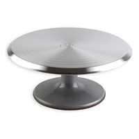 Professional Heavy Duty Cake Turntable - Silver