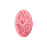 Dotted Butterfly Three Sizes Silicone Mould