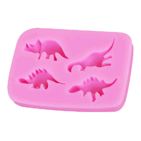 Assorted Dino Mould - Dinosaur Silicone Mold