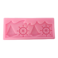 Sailing Boat And Sea Anchor Silicone Mould