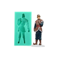 Frozen Character - Kristoff Silicone Mould - 8 X 4 cm