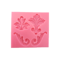 4 Fleur De Lis Silicone Mould - Fondant Mold