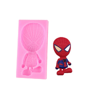 Spiderman Fondant / Gumpaste Silicone Mould / Mold