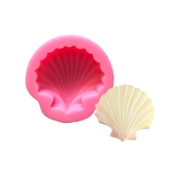 Shell 6.2cm - Sugarcraft Pink Silicone Mould