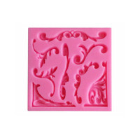 Border Designs 103*101*10mm Silicone Mould