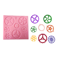 Gears Mold - Silicone Mould - Steampunk