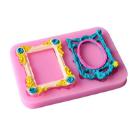 Mirror Plaque - Silicone Mould - 2 Types