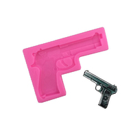 Pistol Gun Silicone Gumpaste / Fondant Mould Mold