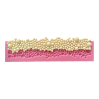 Thick Beads Pearl Border - Silicone Mold