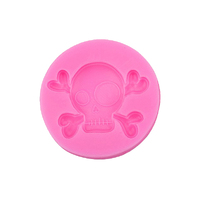 Pirate Skull Silicone Mould - Halloween Mold