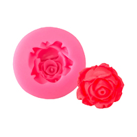 Small Rose 3.5cm - Sugarcraft Pink Silicone Mould